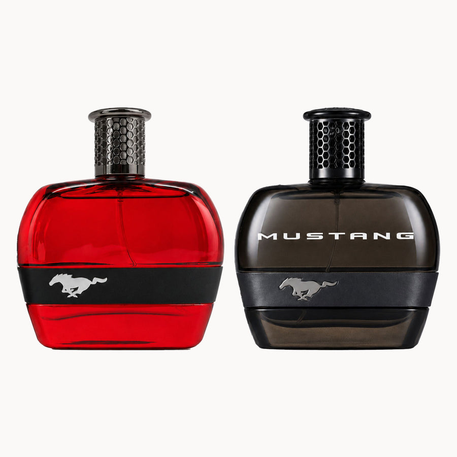 Mustang 2PC Set for Men 3.4 oz EDT (Red & Black)