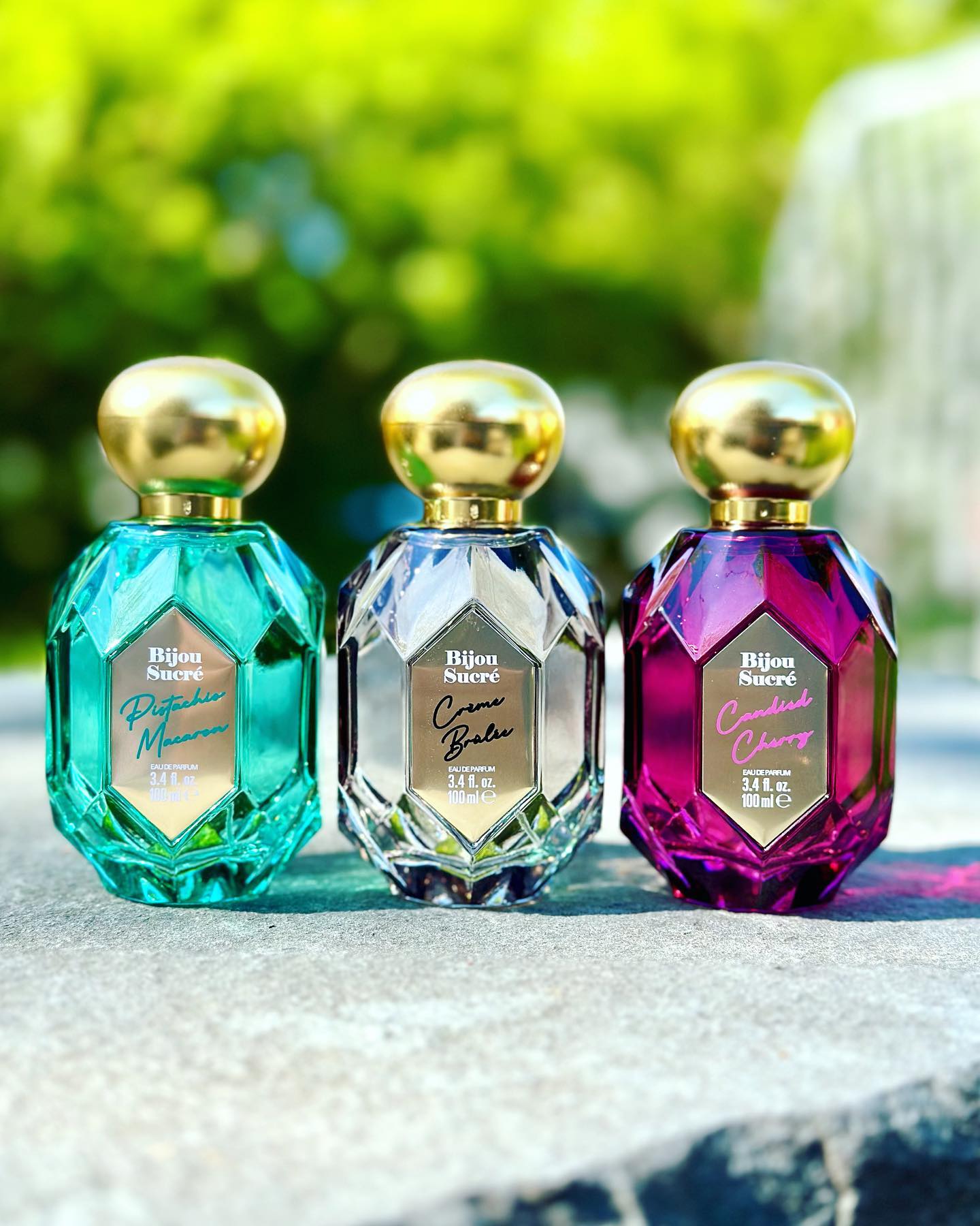 Introducing the new gourmand! Bijou Sucré meaning Sugared Jewel, is a truly indulgent eau de parfum collection inspired by sweet French desserts 🍒🥜🥮. Coming soon to your local @tjmaxx and @marshalls. #newfragrance #gourmandfragrance #bijousucre #fragrancelover